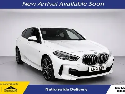 Used BMW 118 M Sport 136 HP (100 kW) 2021 White Hatchback
