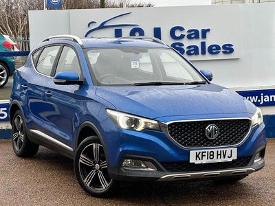 Used MG ZS Exclusive 106 HP (77 kW) 2018 Blue SUV