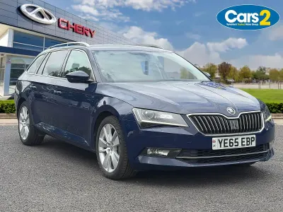 Used Skoda Superb SE L Executive 2015 Blue Estate