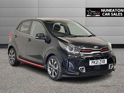 Used Kia Picanto GT-Line 99 HP (72 kW) 2021 Black Hatchback