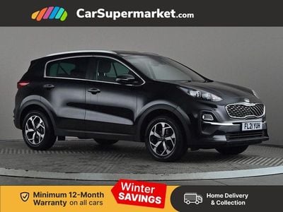 Black Used 2021 Kia Sportage SUV | £14,176 (Good price)