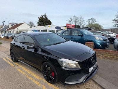 Used Mercedes A180 AMG line 2016 Black Hatchback