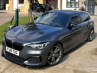 Used BMW M140 M Sport 480 HP (353 kW) 2018 Grey Hatchback