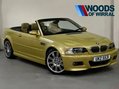 Begagnad BMW M3 Cabriolet 343 HK (252 kW) 2003 Gul Cab