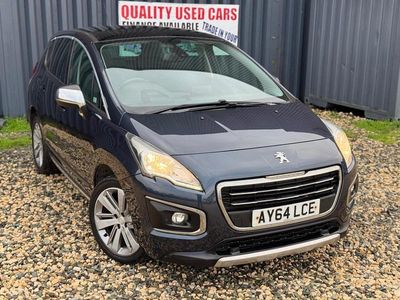 Blue Used 2014 Peugeot 3008 Allure Hatchback | £2,990 (Fair price)