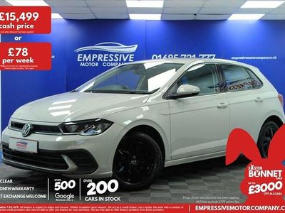 Usado VW Polo Life 95 HP (69 kW) 2022 Cinzento Citadino