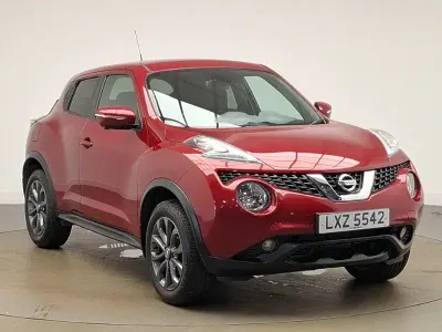 Used Nissan Juke Tekna 117 HP (86 kW) 2018 Red SUV