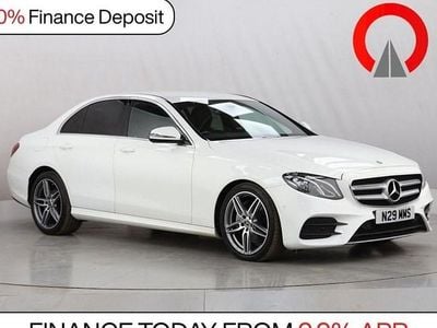 Used Mercedes E220 AMG line 194 HP (142 kW) 2019 White Sedan