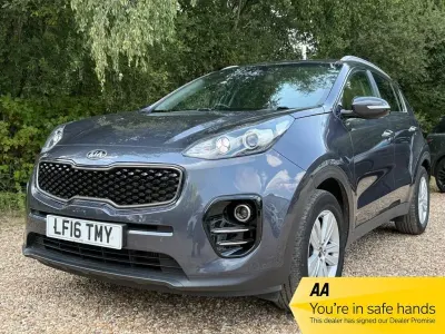Used Kia Sportage 134 HP (98 kW) 2016 Silver SUV
