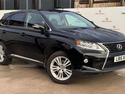 Black Used 2015 Lexus RX450h SUV | £14,295 (Fair price)