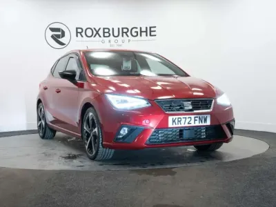 Używany Seat Ibiza FR Sport 110 KM (80 kW) 2022 Czerwony Hatchback