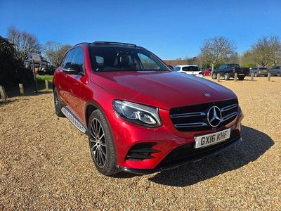 Used Mercedes GLC220 AMG line 2016 Red SUV