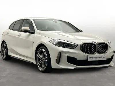 Used BMW M135 Shadowline 302 HP (222 kW) 2020 White Hatchback
