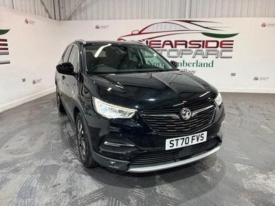 Used Vauxhall Grandland X SRi 130 HP (95 kW) 2020 Black SUV