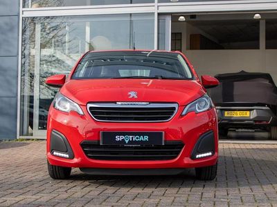 Used Peugeot 108 Active 71 HP (52 kW) 2018 Red