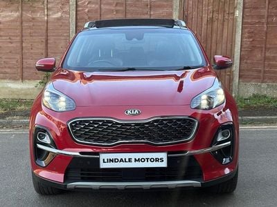 Used Kia Sportage 136 HP (100 kW) 2019 Red SUV