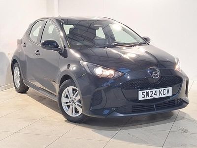 Black Used 2024 Mazda 2 Center-Line Hatchback | £14,498 (Fair price)