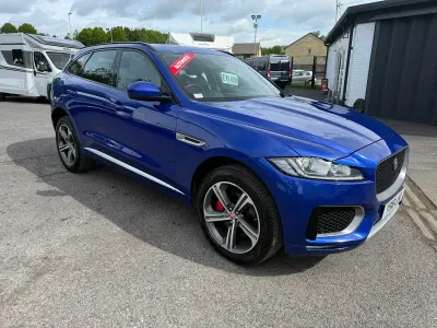 Used Jaguar F-Pace Supercharged 2018 Blue SUV