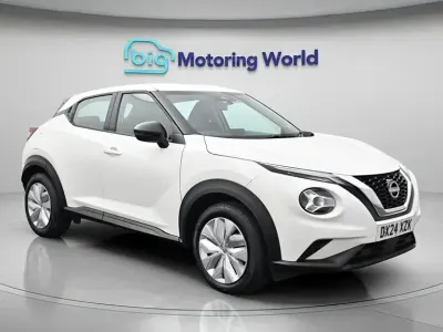 Begagnad Nissan Juke Acenta 117 HK (86 kW) 2024 Vit SUV