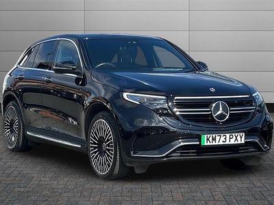 Used Mercedes EQC400 AMG Line Premium 300 kW (408 HP) 2023 Black SUV