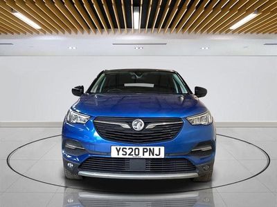 Used Vauxhall Grandland X SRi 130 HP (95 kW) 2020 Blue SUV