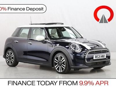Used Mini Cooper Exclusive 136 HP (100 kW) 2021 Blue/black Hatchback