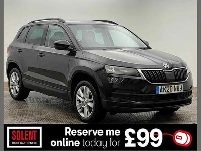 Used Skoda Karoq SE Technology 116 HP (85 kW) 2020 Black SUV