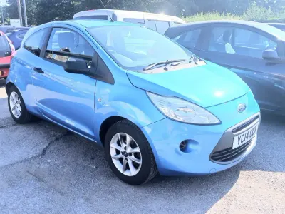 Used Ford Ka Studio 69 HP (50 kW) 2014 Blue Hatchback
