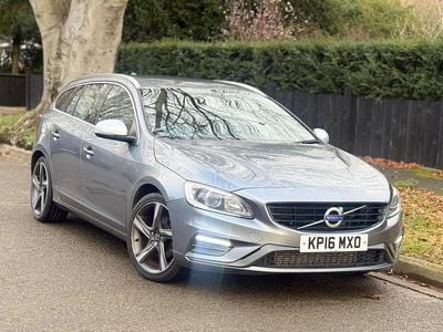 Grey Used 2016 Volvo V60 R-Design Estate | £9,390 (Fair price)