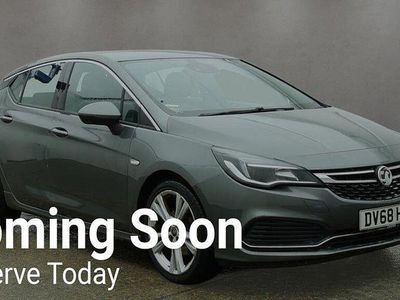 Used Vauxhall Astra SRi 200 HP (147 kW) 2018 Grey Hatchback