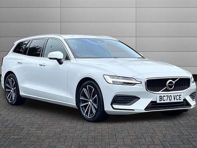 Used Volvo V60 Momentum 197 HP (144 kW) 2021 Ice white Estate
