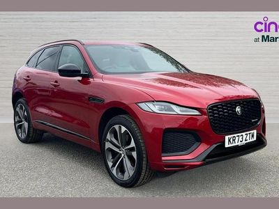 Second-hand Jaguar F-Pace R-Dynamic 204 CP (150 kW) 2023 Roșu SUV