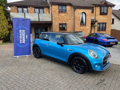 Used Mini Cooper Classic 136 HP (100 kW) 2019 Blue Hatchback
