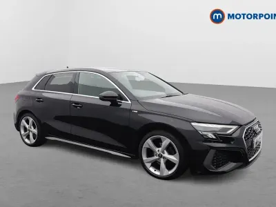 Used Audi A3 S-Line 2023 Black Sedan