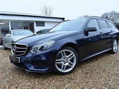 Used Mercedes E220 Premium 2015 Blue Estate