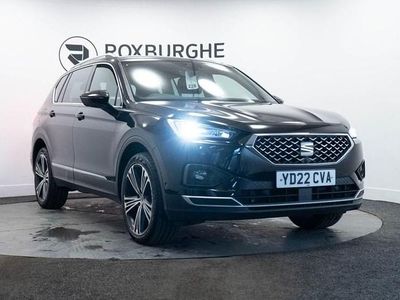 Black Used 2022 Seat Tarraco XCELLENCE Lux SUV | £17,994 (Fair price)