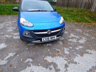 Used Vauxhall Adam Rocks 2016 Blue Hatchback