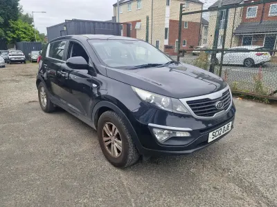 Used Kia Sportage 115 HP (84 kW) 2012 Black SUV