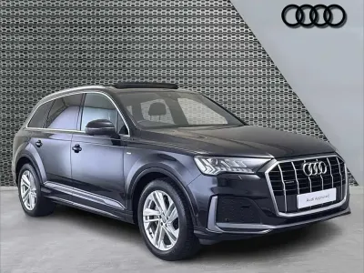 Used Audi Q7 S-Line 281 HP (206 kW) 2020 Black SUV