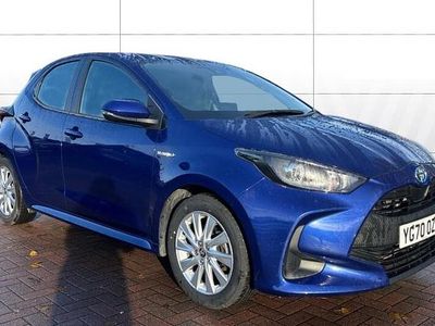 Blue Used 2020 Toyota Yaris Hybrid Hatchback | £14,292 (Good price)