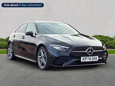Black Used 2024 Mercedes A200 AMG Line Premium Sedan | £24,199 (Fair price)