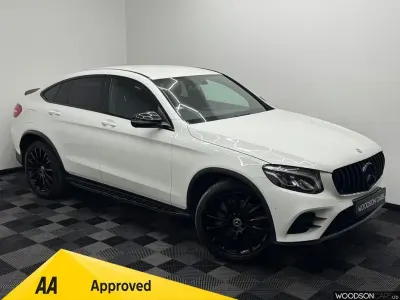Used Mercedes GLC220 AMG line 170 HP (125 kW) 2017 White SUV