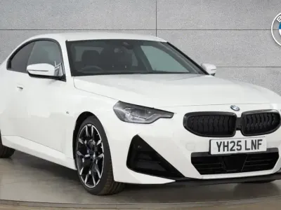 New BMW 230 M Sport 242 HP (177 kW) 2025 White Coupe