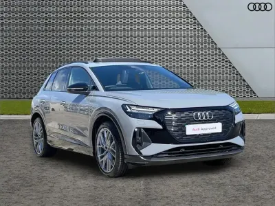 Used Audi Q4 e-tron Advanced 150 kW (204 HP) 2023 Grey SUV