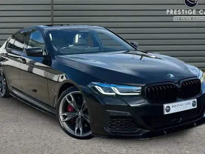 Used BMW M550 Comfort Edition 530 HP (389 kW) 2023 Black Sedan