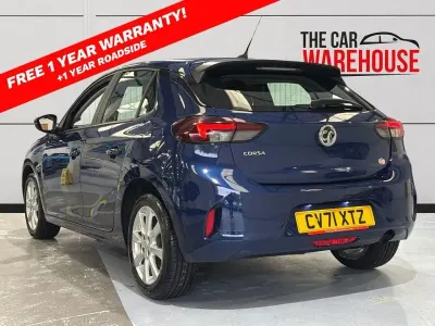 Used Vauxhall Corsa 75 HP (55 kW) 2021 Blue Hatchback