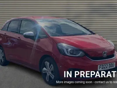Used Honda Jazz Hybrid 109 HP (80 kW) 2022 Premium plus paint  crystal red Hatchback