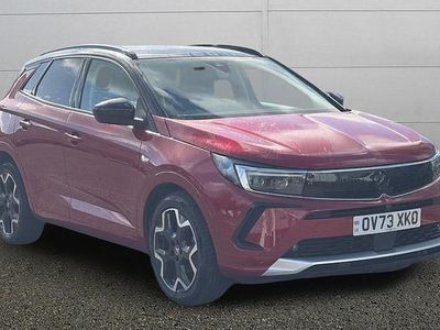 Used Vauxhall Grandland X Ultimate 131 HP (96 kW) 2023 Red SUV