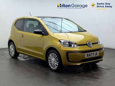 Begagnad VW up! S 60 HK (44 kW) 2017 Gul Halvkombi