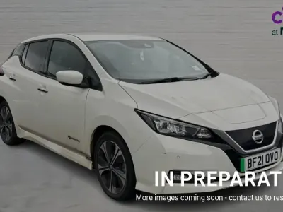 Used Nissan Leaf Tekna 110 kW (150 HP) 2021 White Hatchback